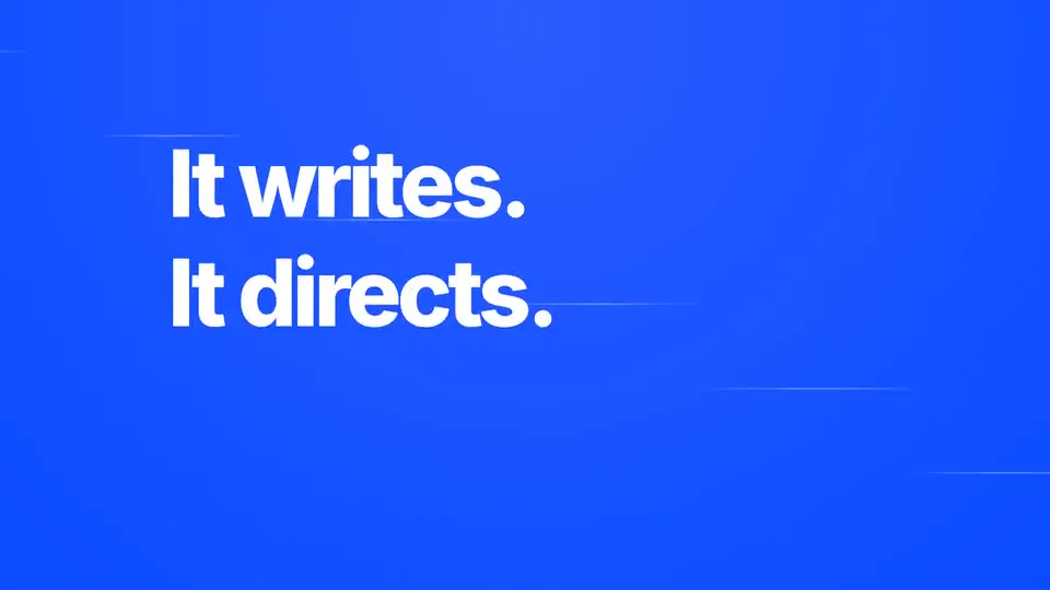 From one line to a polished video