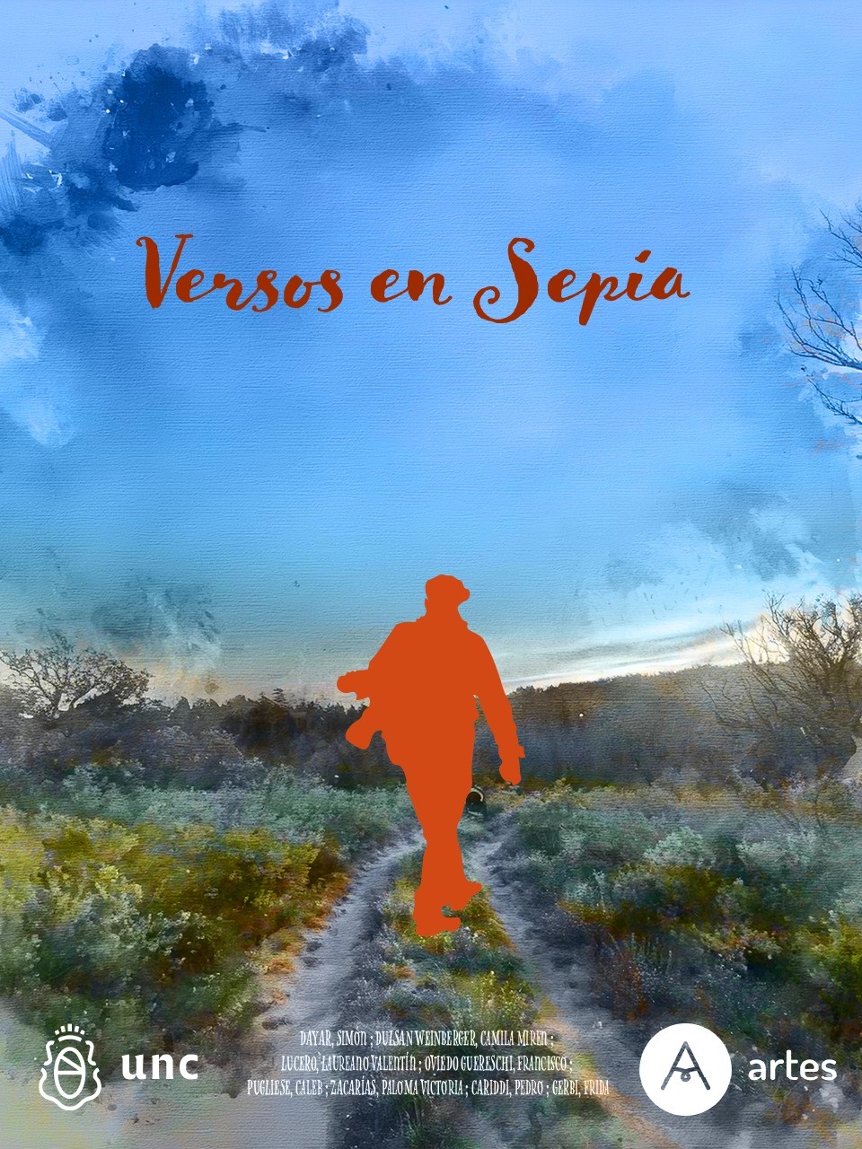 Woman in a light suit sitting thoughtfully against a terracotta wall