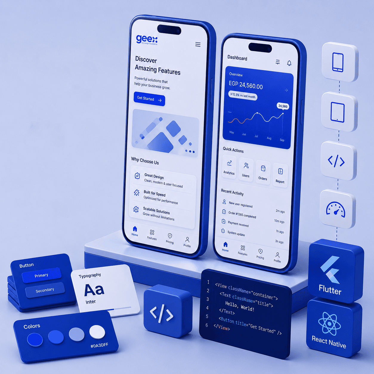 Frontend & Mobile App Development