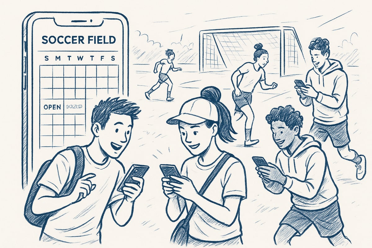 Step-by-Step: How to Book a Soccer Field in 2026