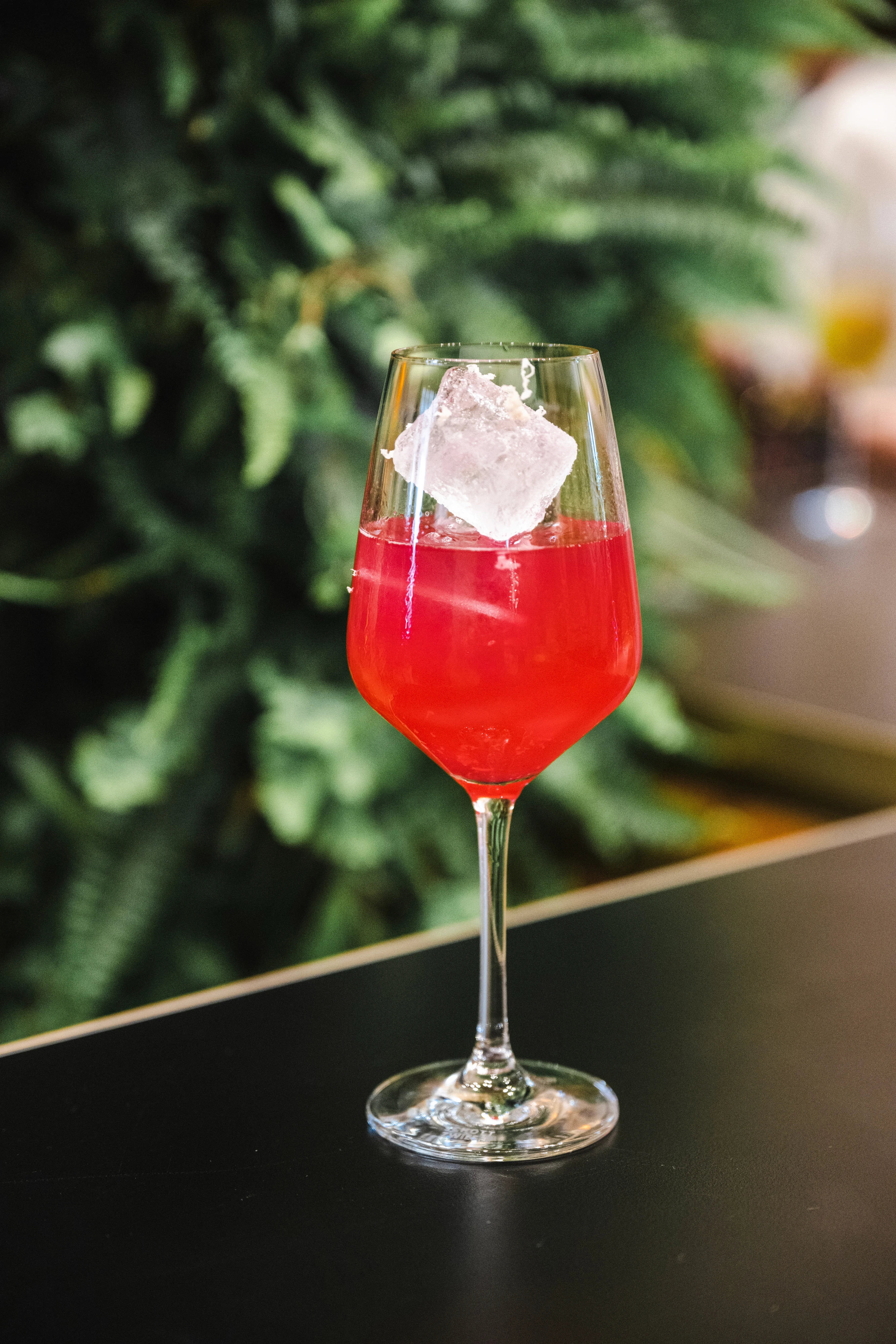 Drinks served during the private event