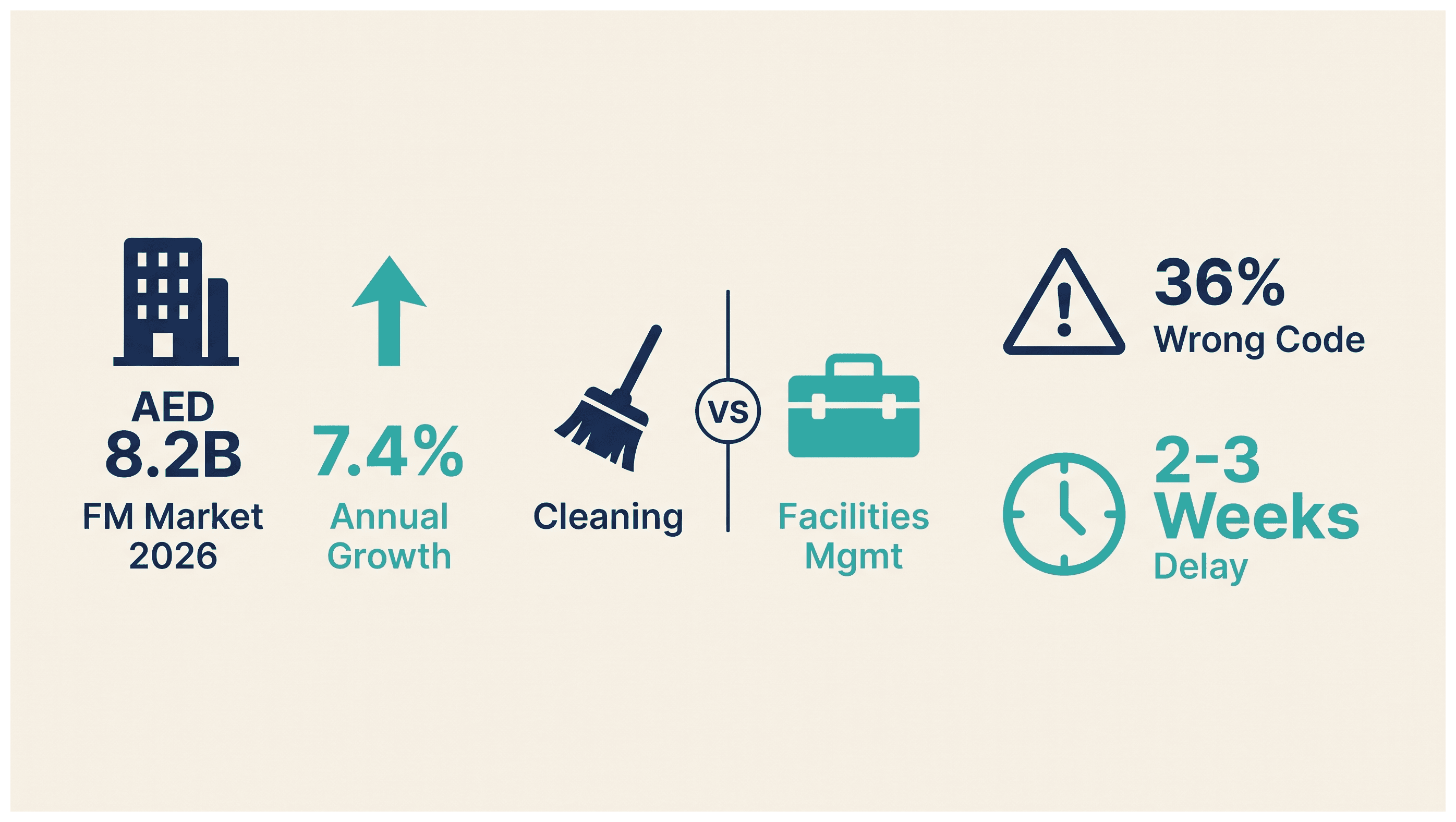 Infographic: Facilities Management vs Cleaning License in Dubai: Which You Need