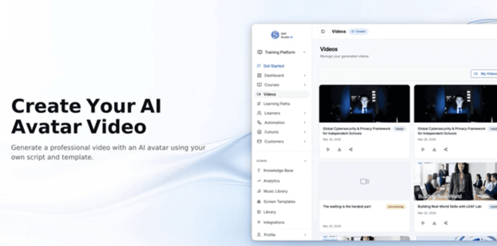 Fictional company logo