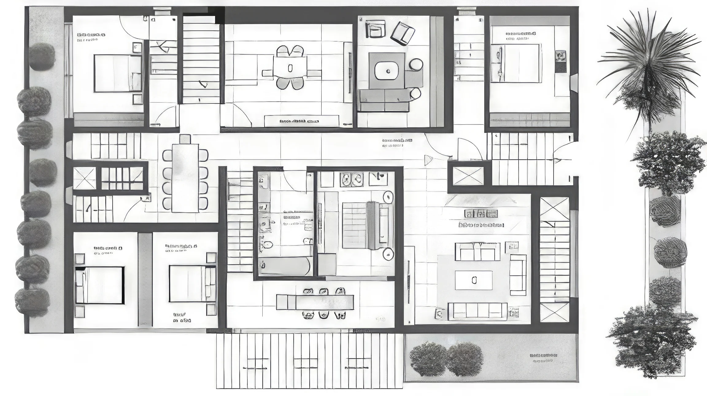 3D rendering of a proposed commercial complex