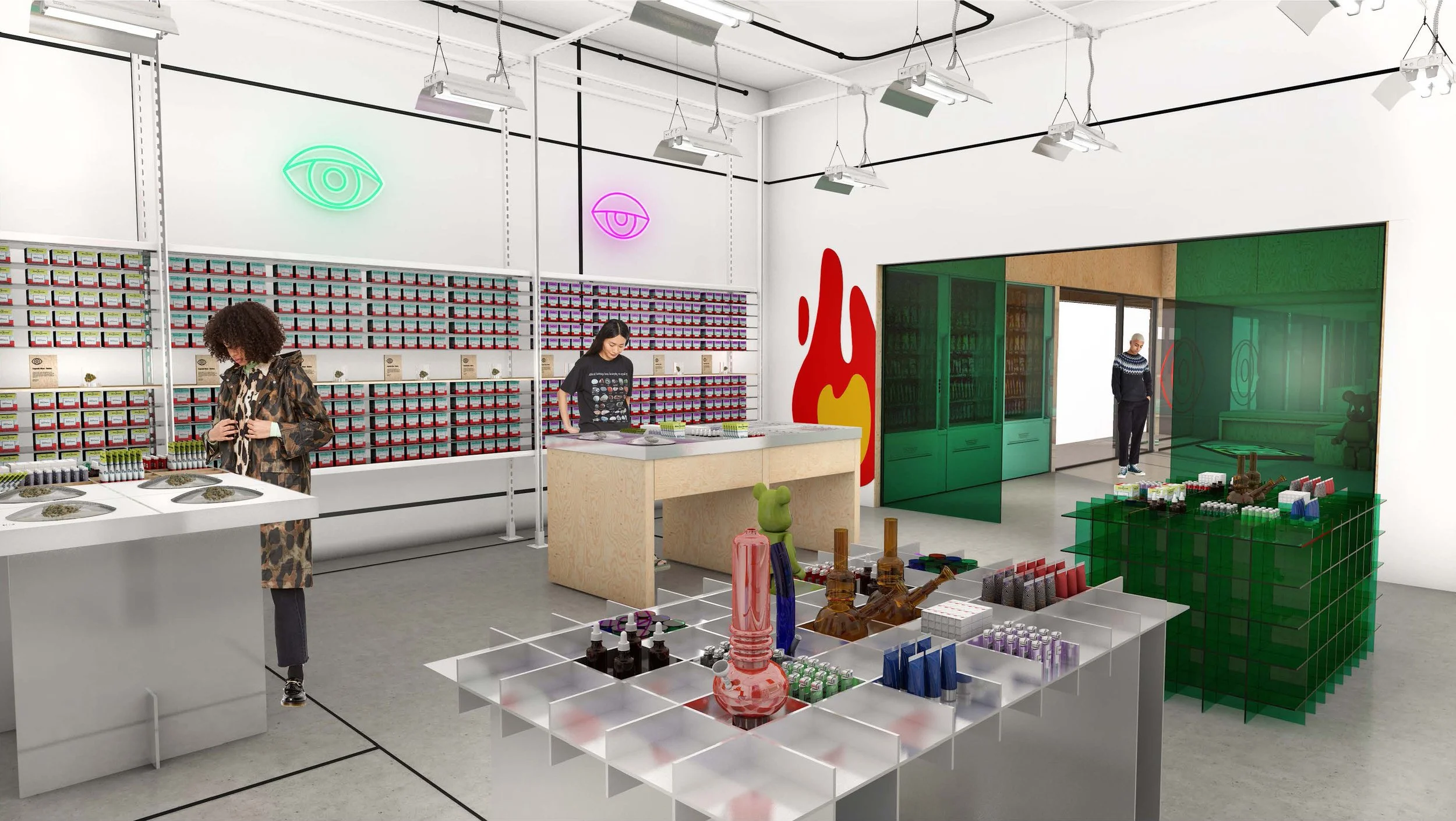 A Cookies and Lemonade location running the licensed system