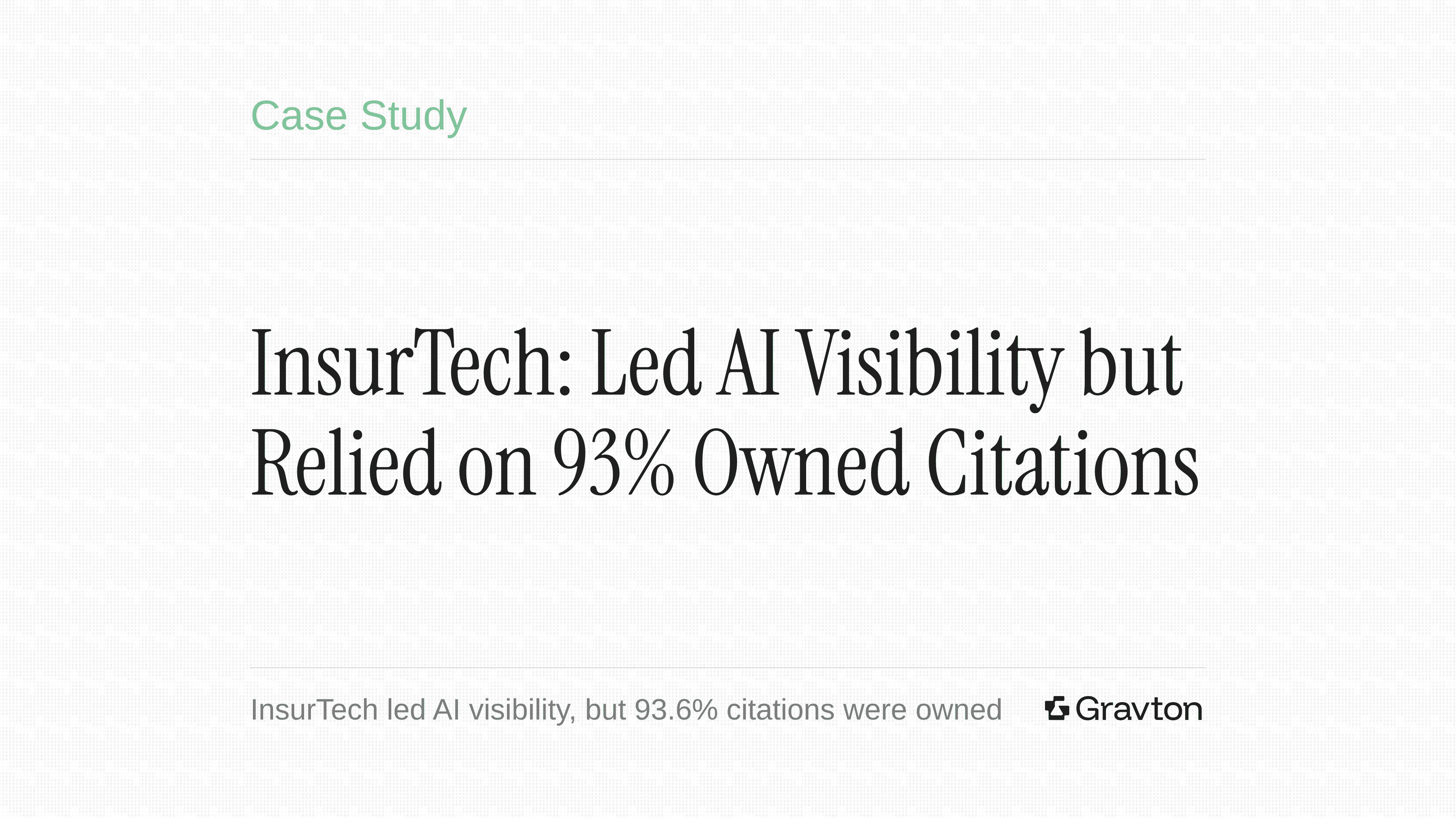 InsurTech case study