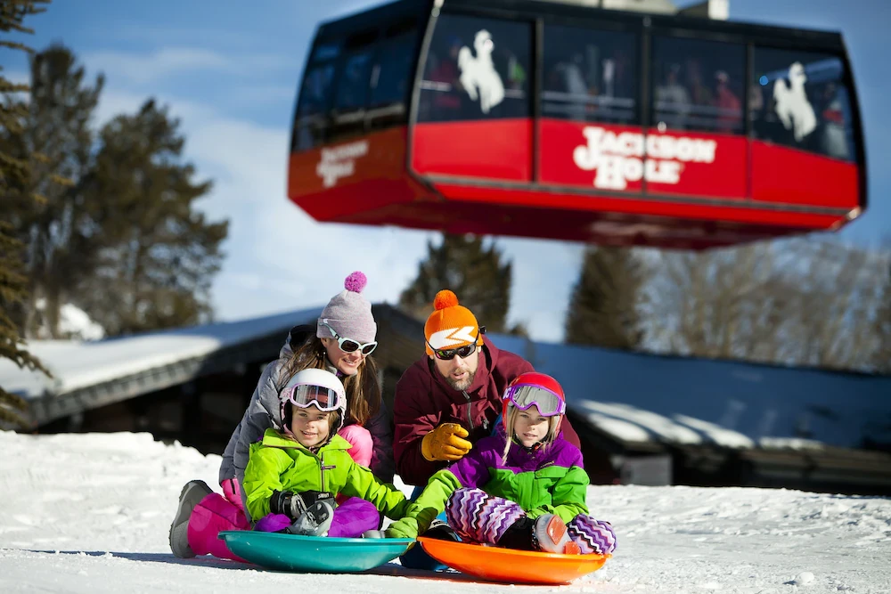 Family Ski Vacation in USA