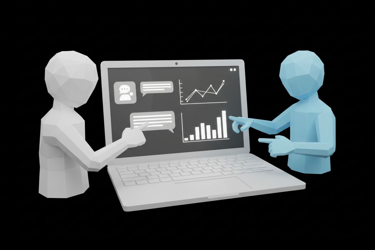 Team using AI tools