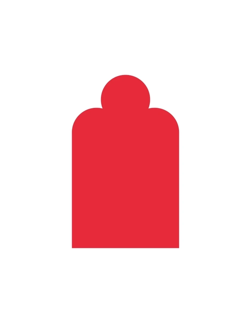 Animated GIF of 3 different shapes