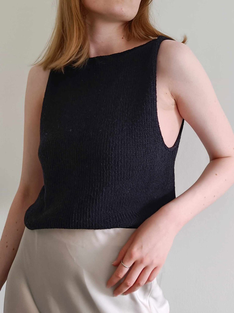 Always Camisole strikkeoppskrift av Garn og Slikt