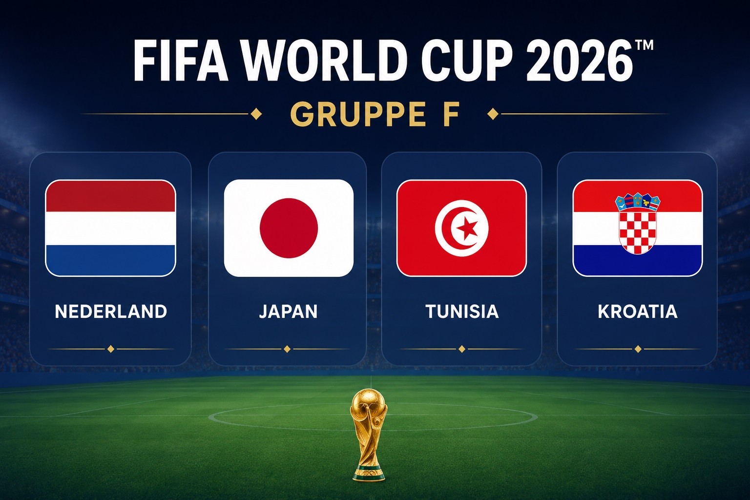 Gruppe F VM 2026 fotball