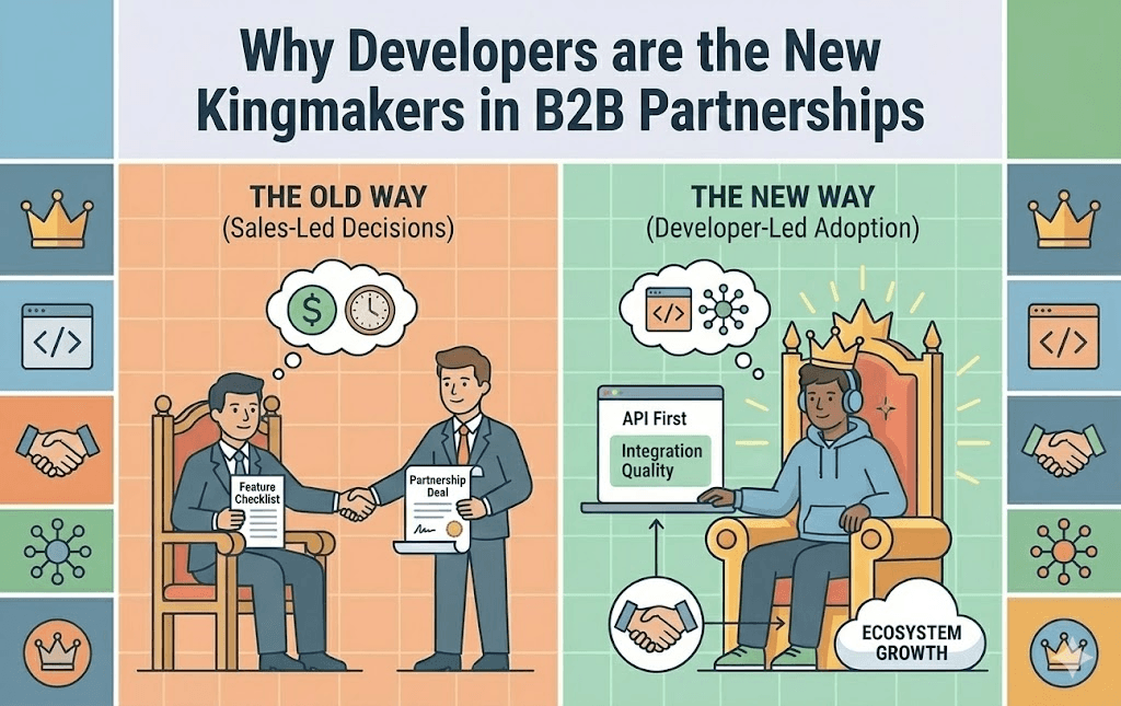 Why Developers are the New Kingmakers in B2B Partnerships