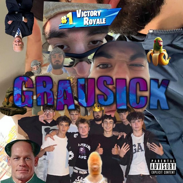 Cover singlu GRAUSICK od Driss Wolf