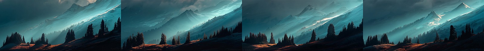 Grid of Midjourney variaitons