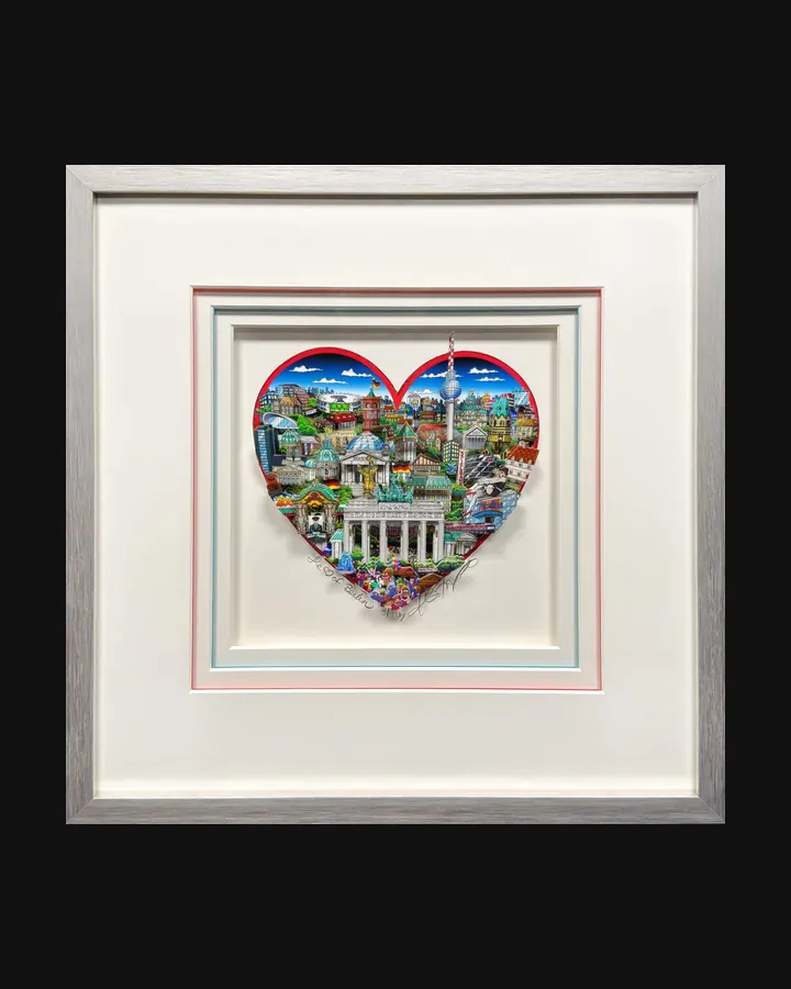 The Heart of Berlin (DX) von Charles Fazzino