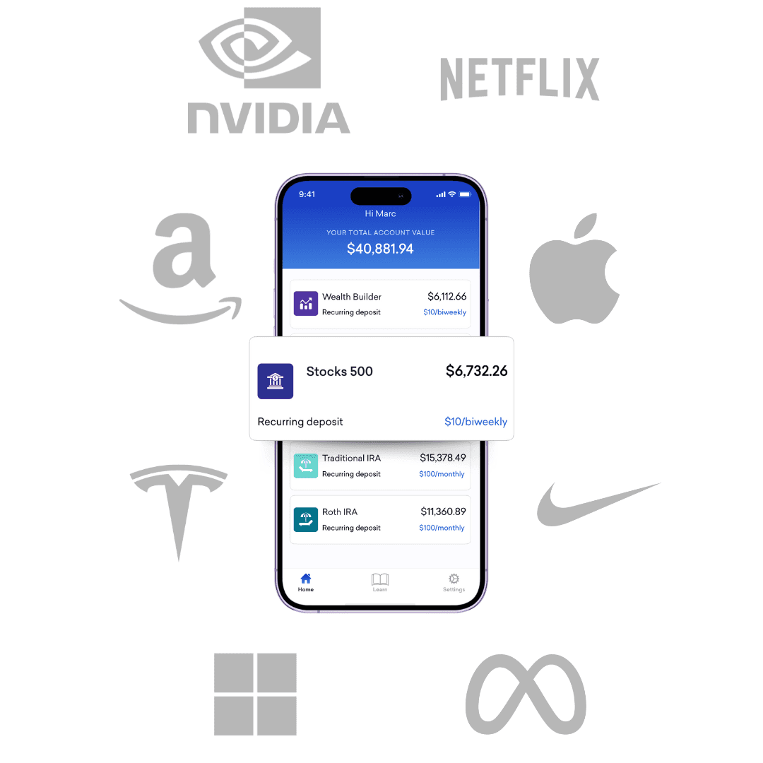 App and S&P 500 Logos