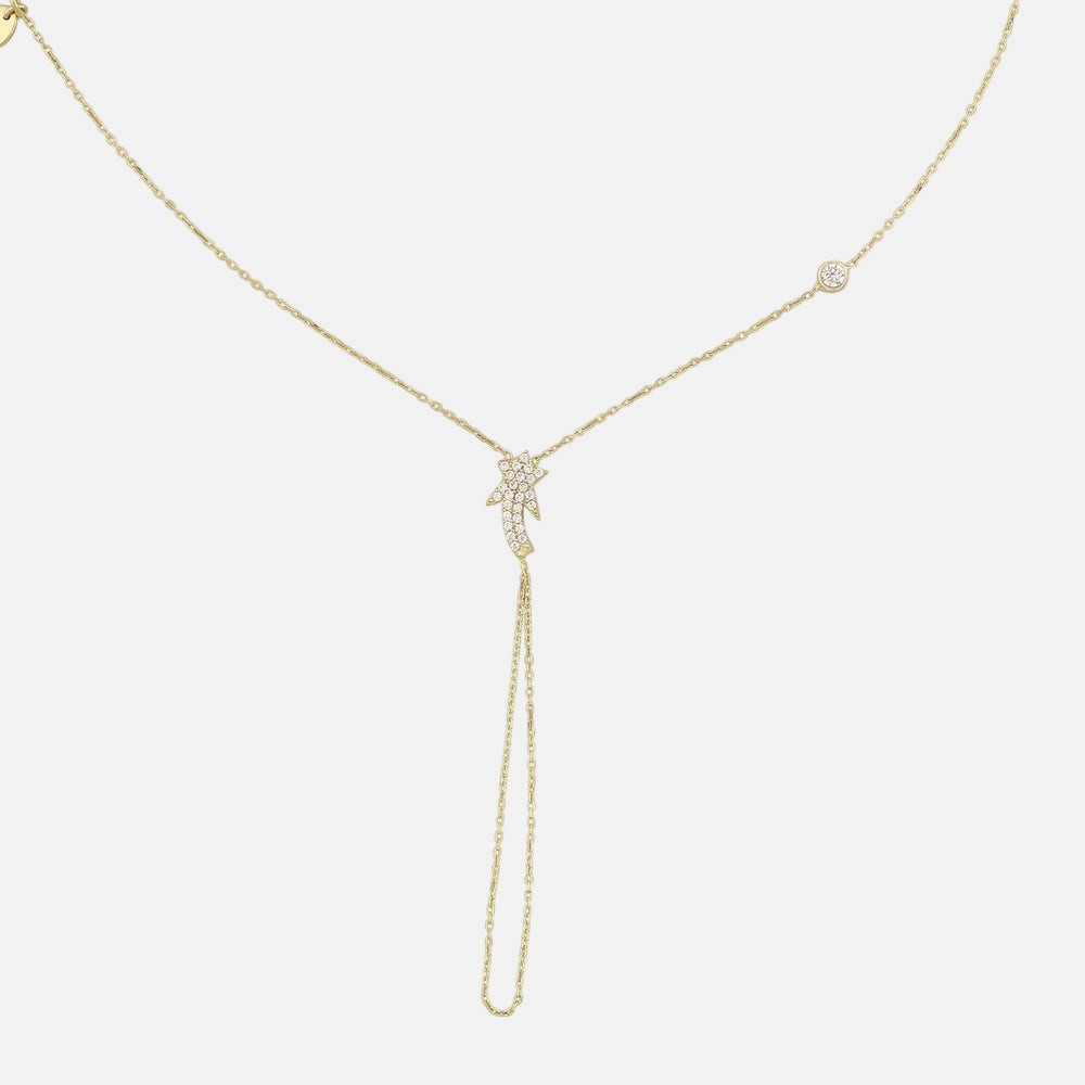 Assos Pırlanta 14 Ayar Altın Şahmeran Bileklik Zarif Tasarım Modeli