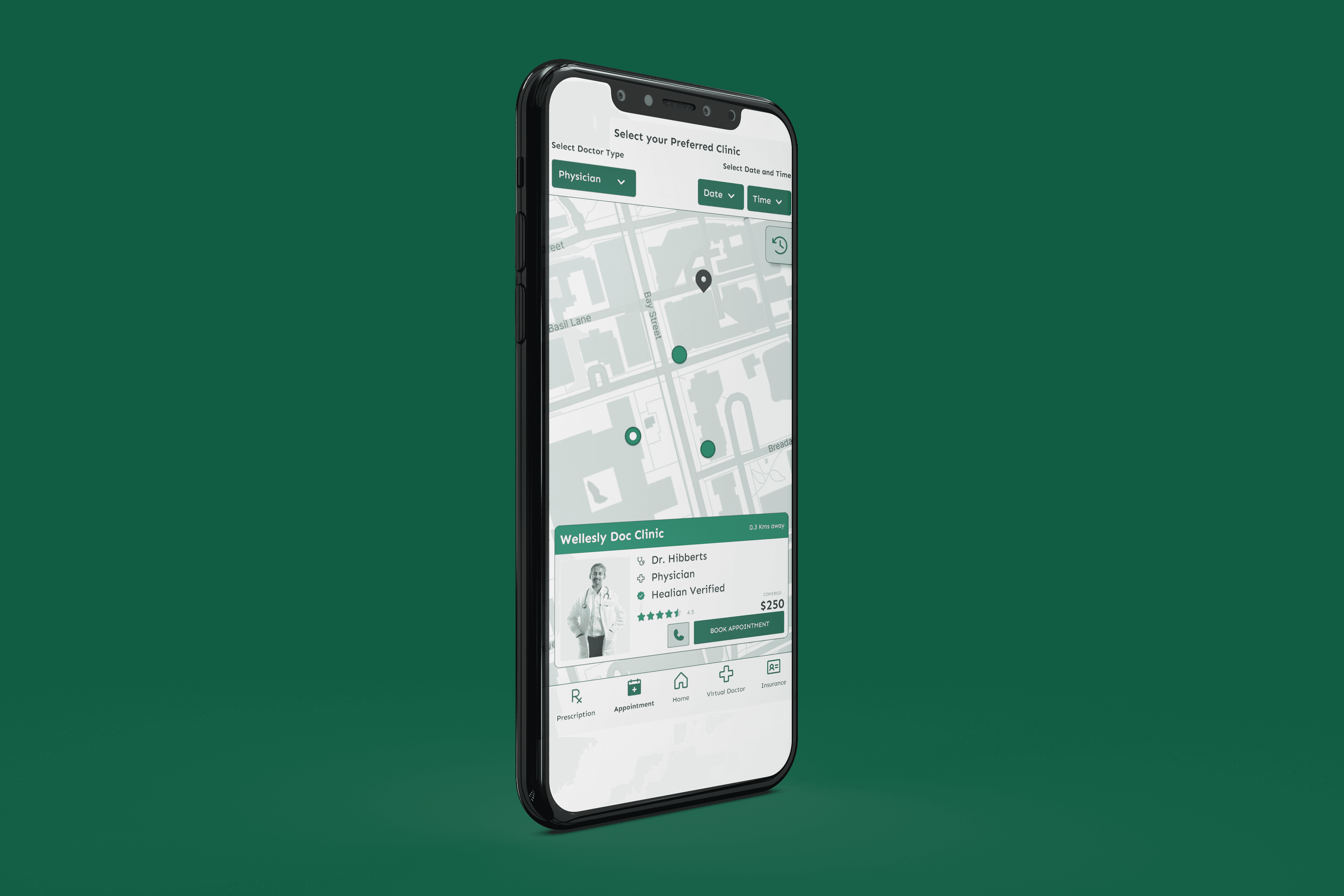 Minimalist coffee can design in hand – black and white packaging with bold typography