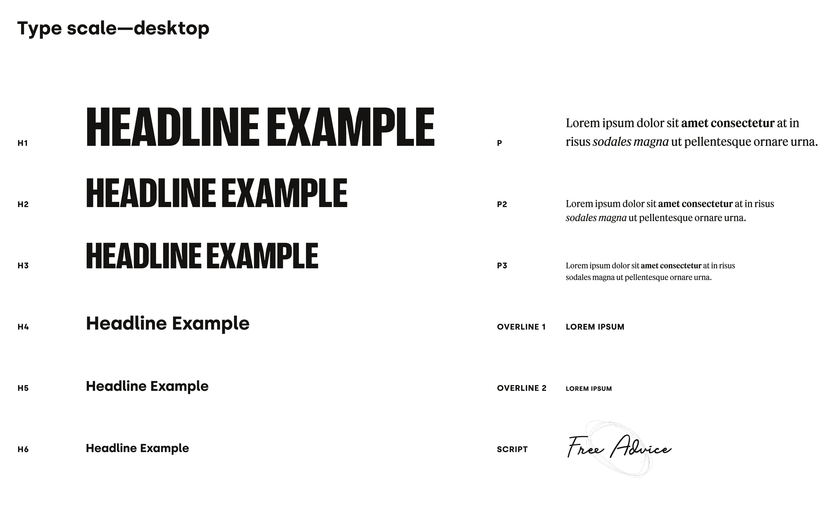 Student Loan Strategist typography scale system.
