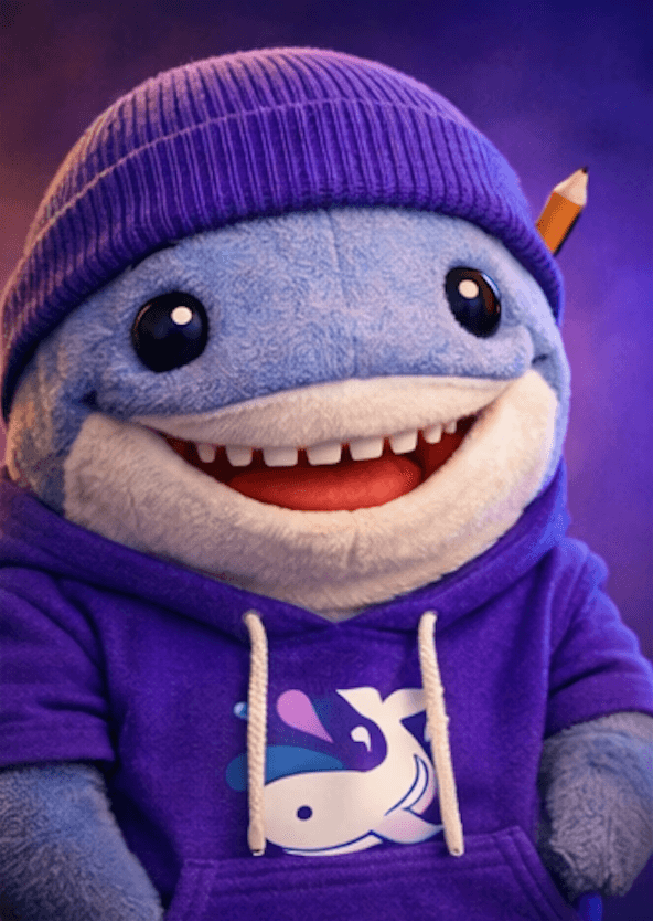 a pink and purple photo of a body of water