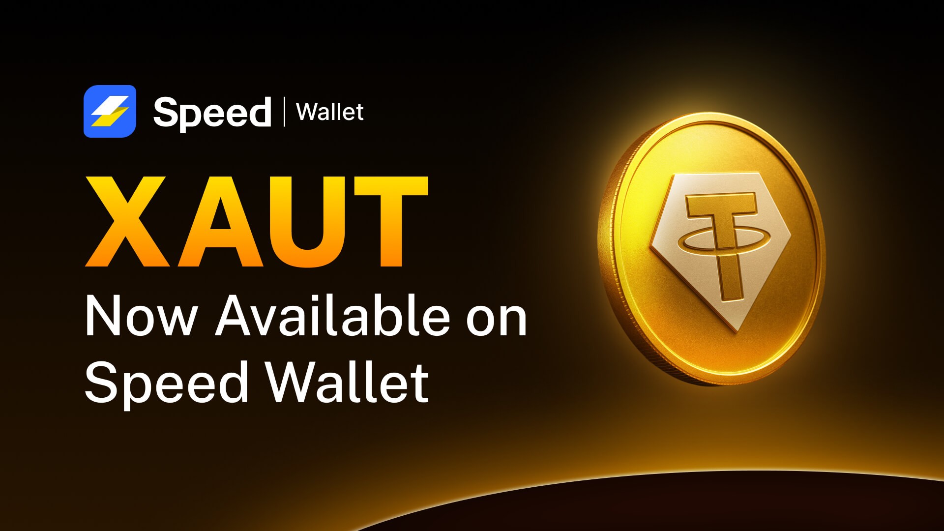 XAUT Now Available on Speed Wallet: Buy, Send, and Swap Digital Gold