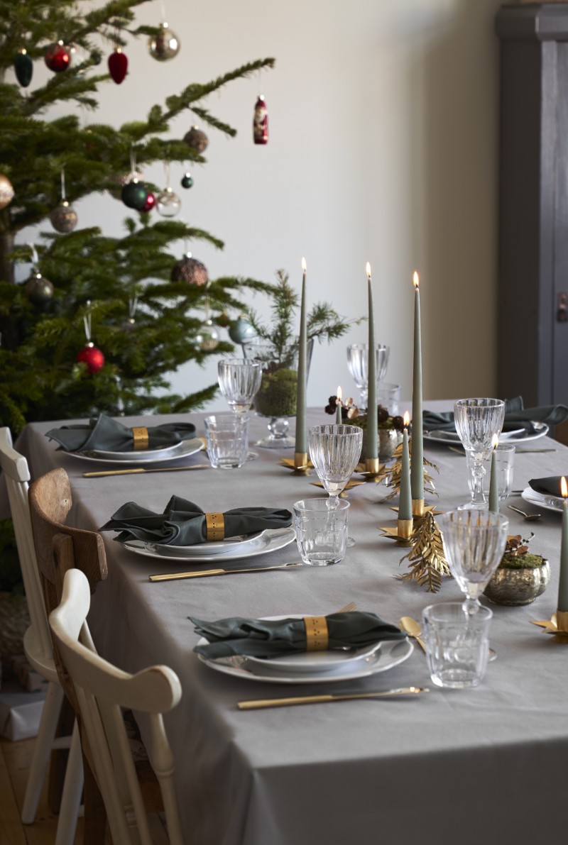 tafeldekken kerst