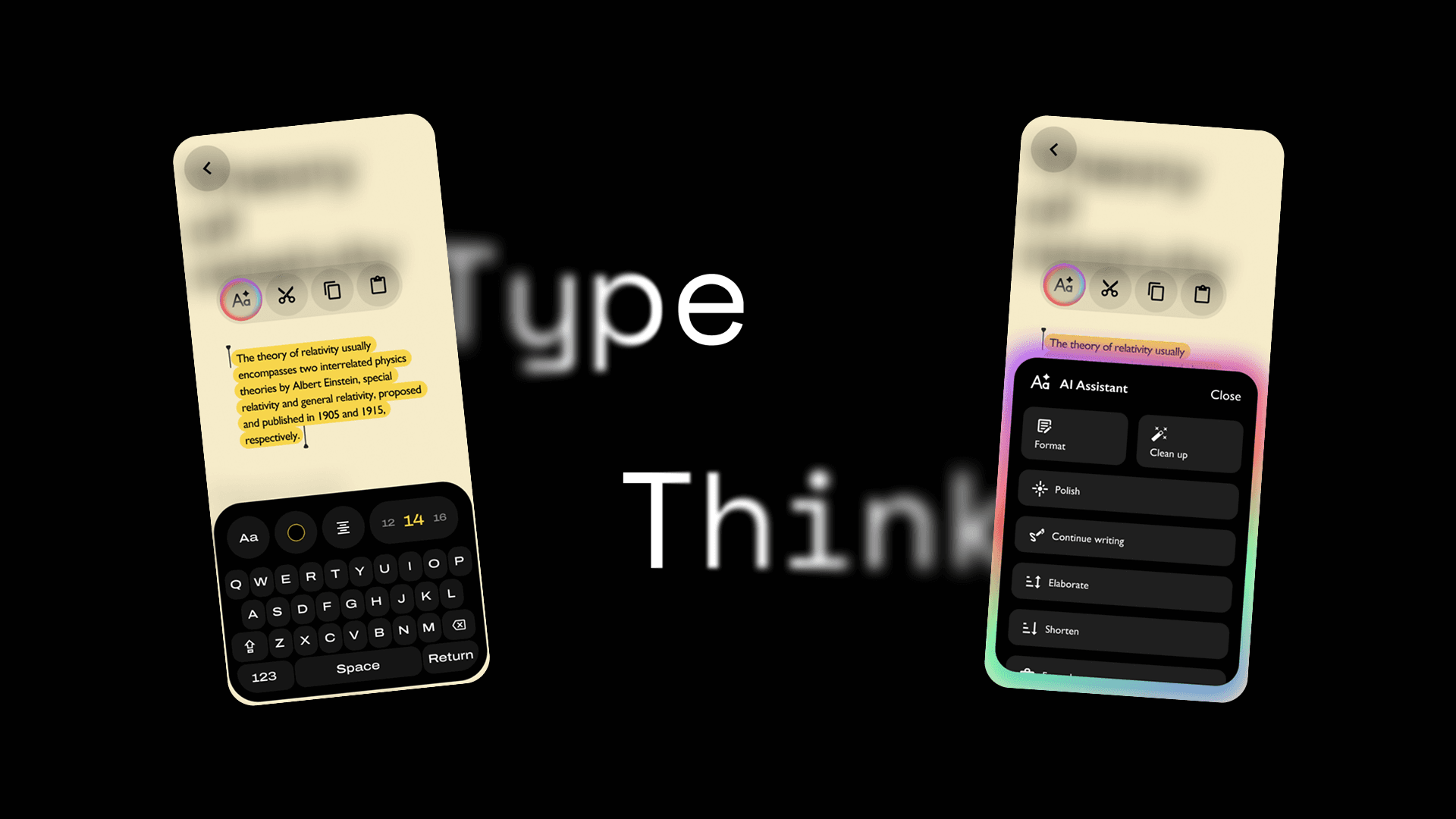 Type Think
