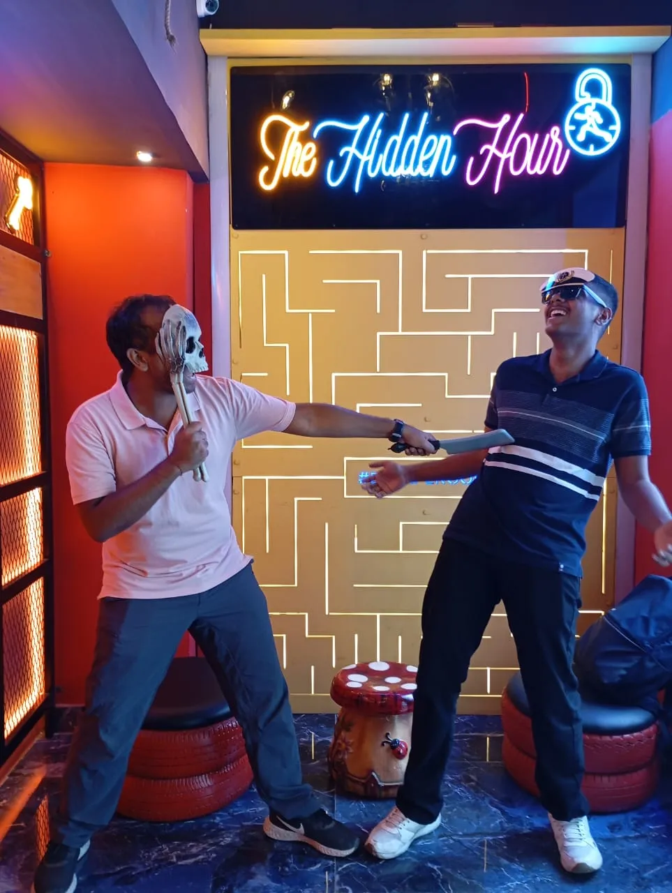 Props and photo booth fun for birthday guests and corporate teams