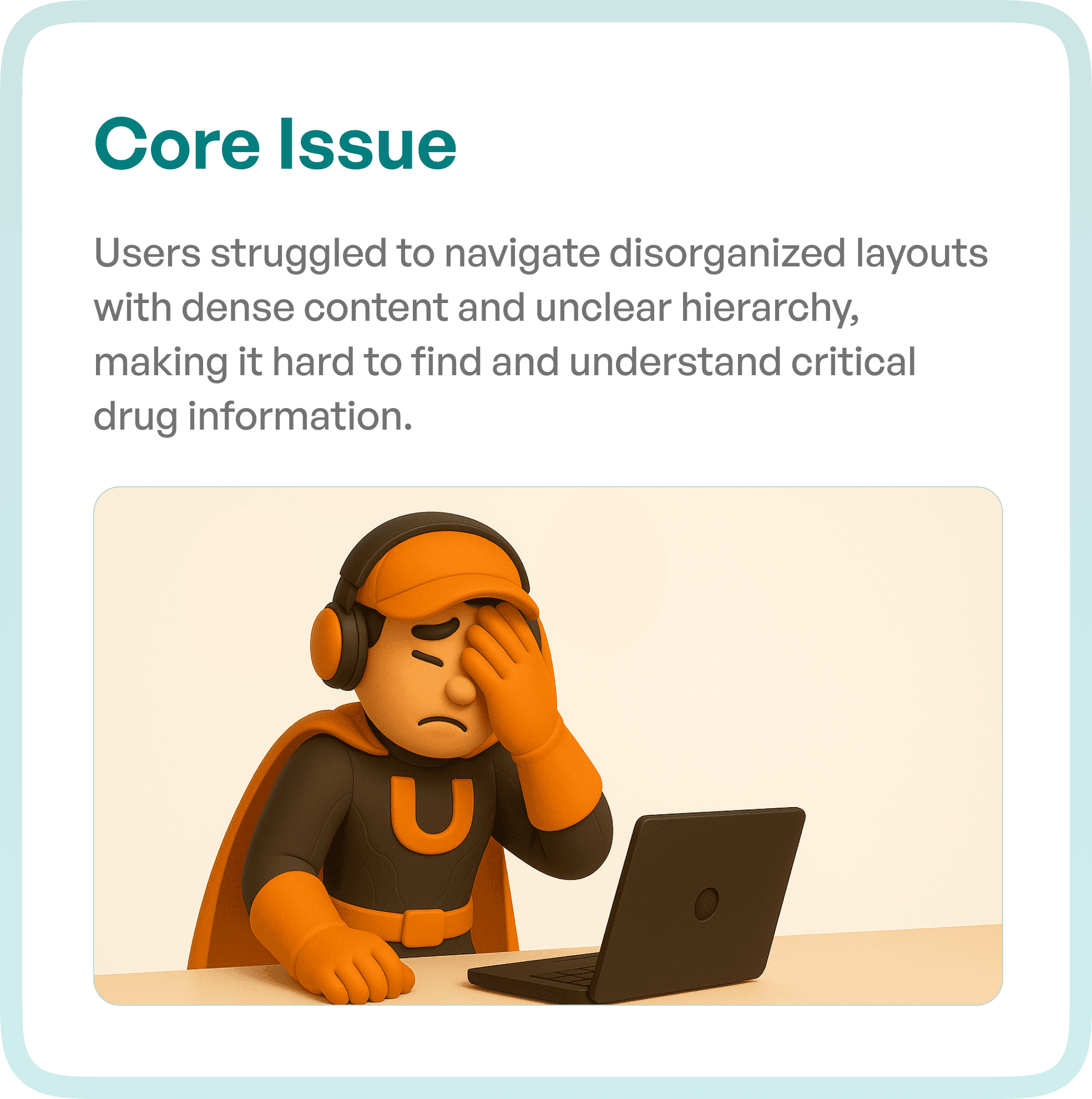 Core issue in much more brief