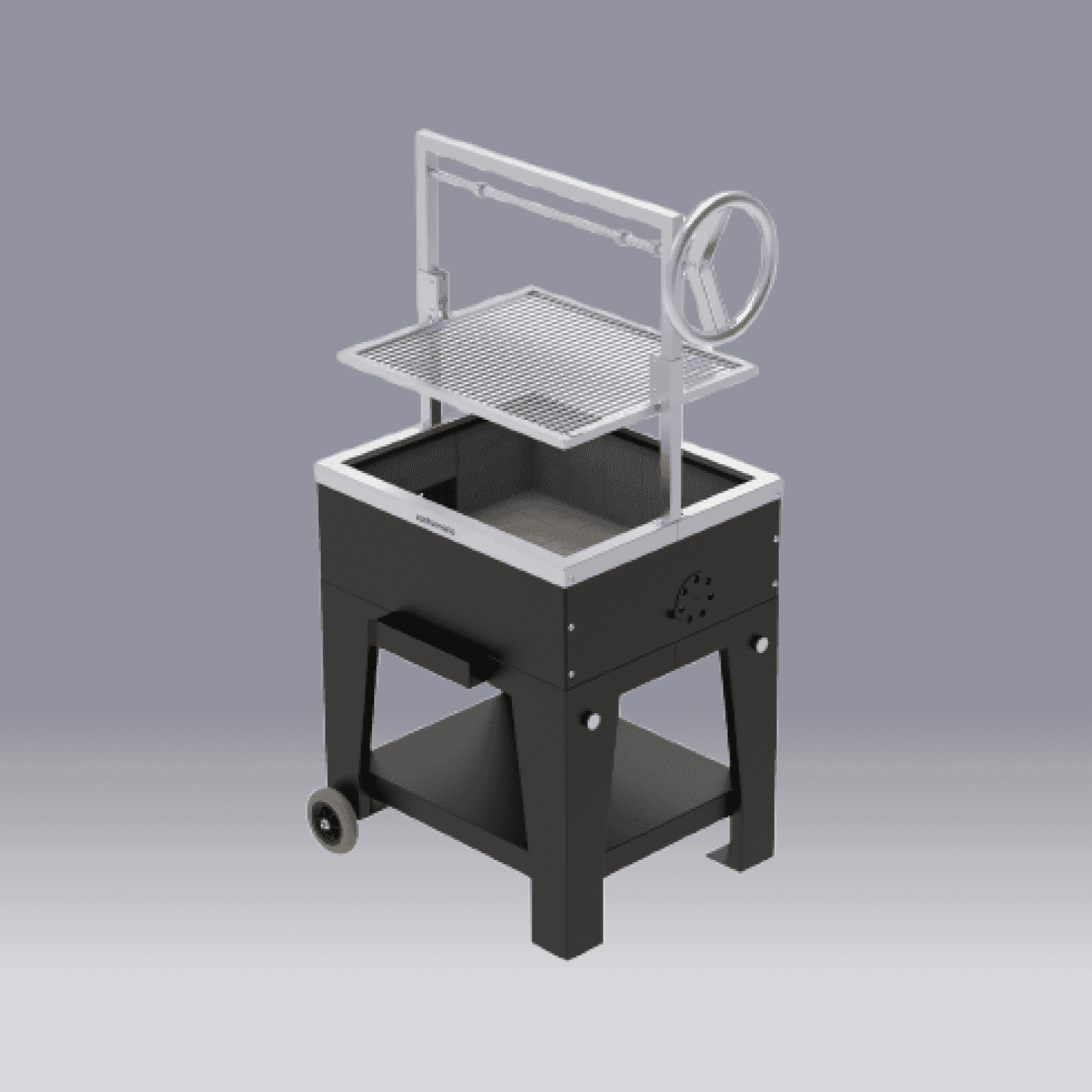 3D-Modell des Santa Maria Grills