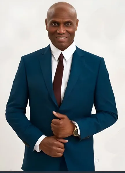 Portrait of portfolio creator – back view