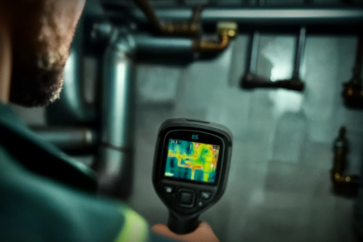 Leckorter:in im Einsatz