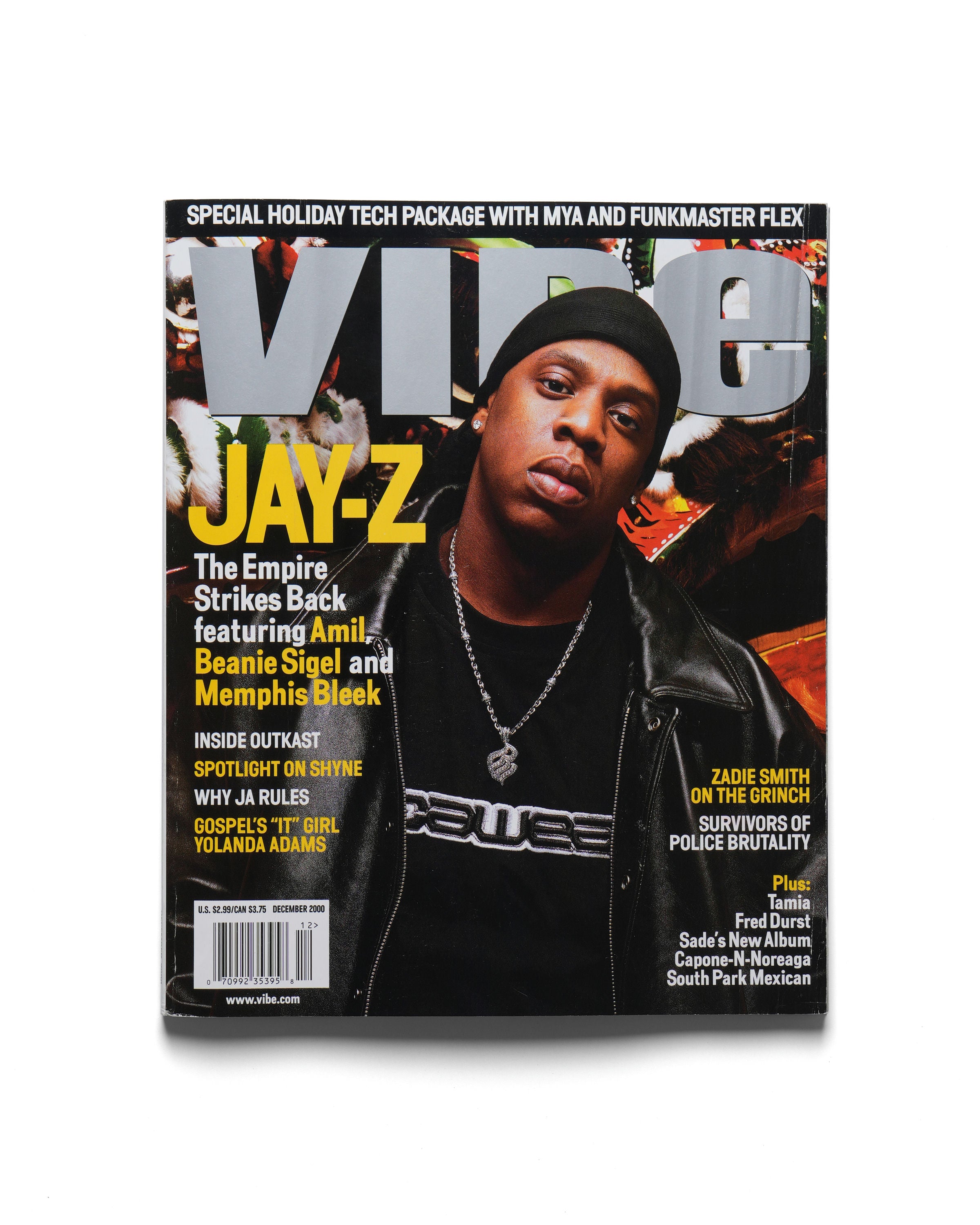 VIBE - December 2000 - Front Cover