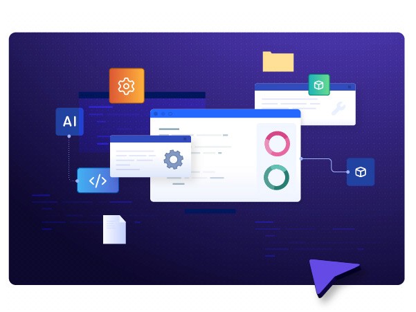 blue and white concrete blocks