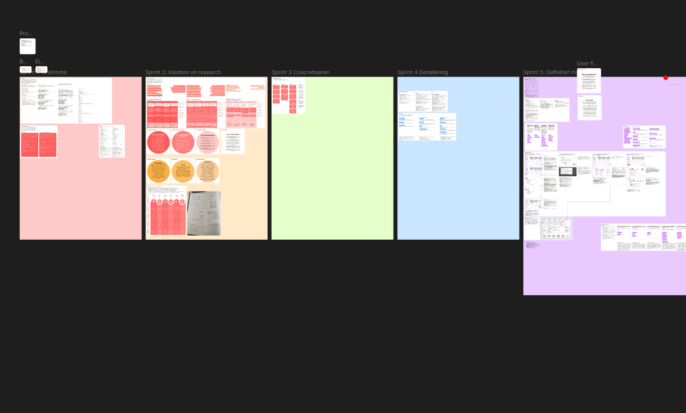 Here's a possible caption: abstract red shapes swirl with tiny, white specks.