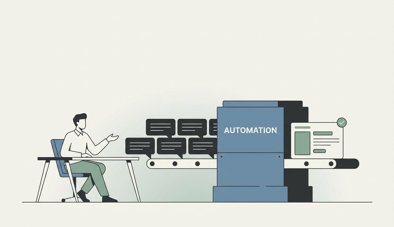 Hero image — automation conveyor