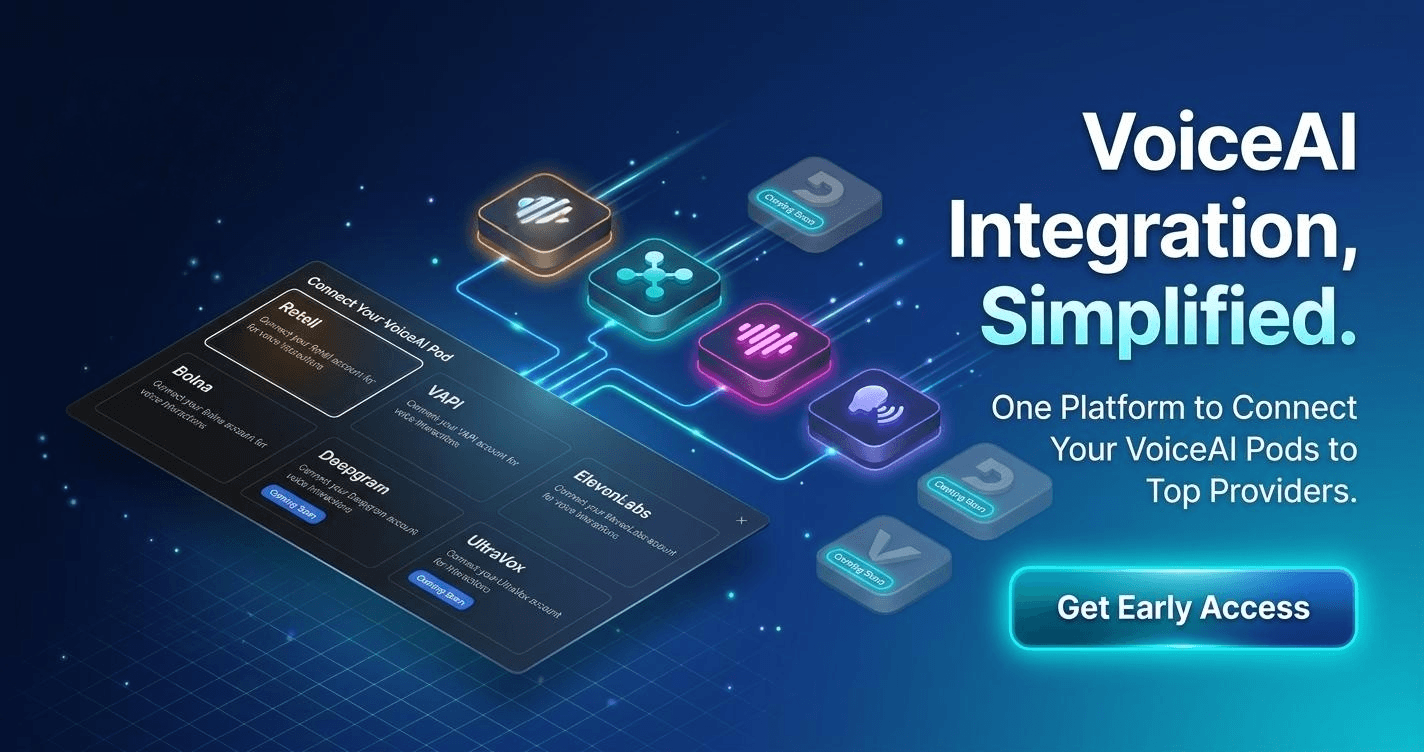 AI chat voice hero with white-label Vapi Retell ElevenLabs agents, phone calls live chat and website voice widgets, fixed fee with 100% margin | VoiceAIWrapper.