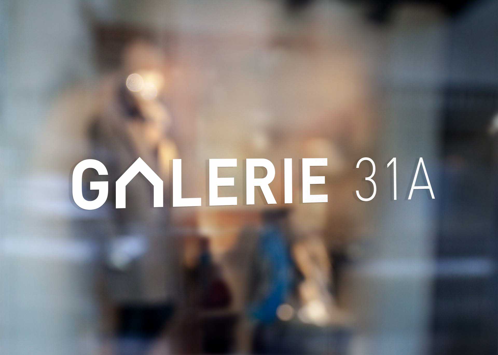 Logo für Galerie 31a – kuratiertes Design mit Galerie-Charakter