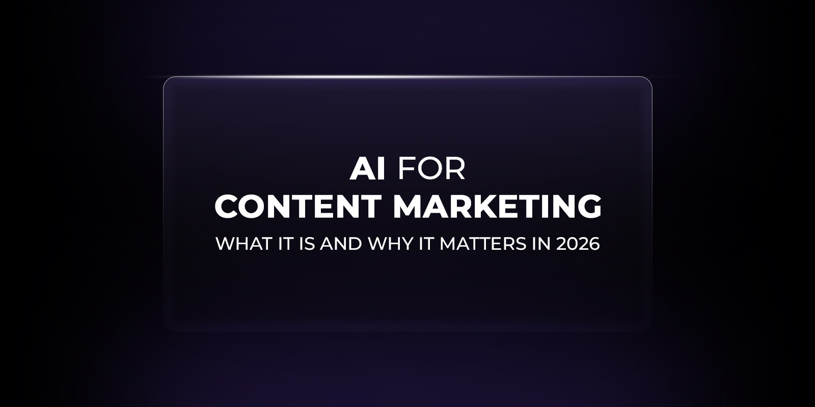 Ai for content marketing