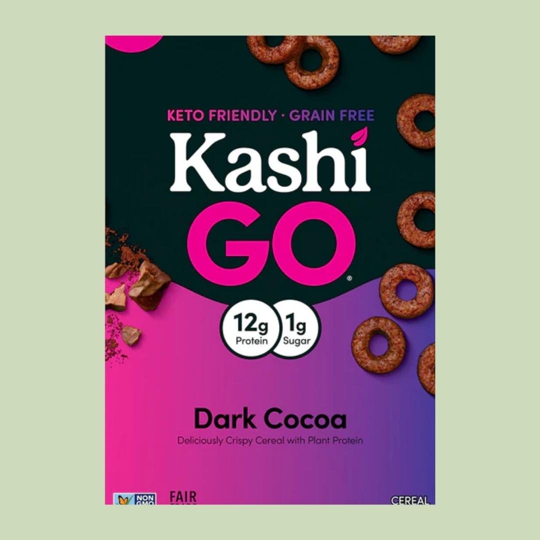 Gestational Diabetes Food List: Cereal - Low Glycemic Index - Kashi GO Dark Cocoa Cereals