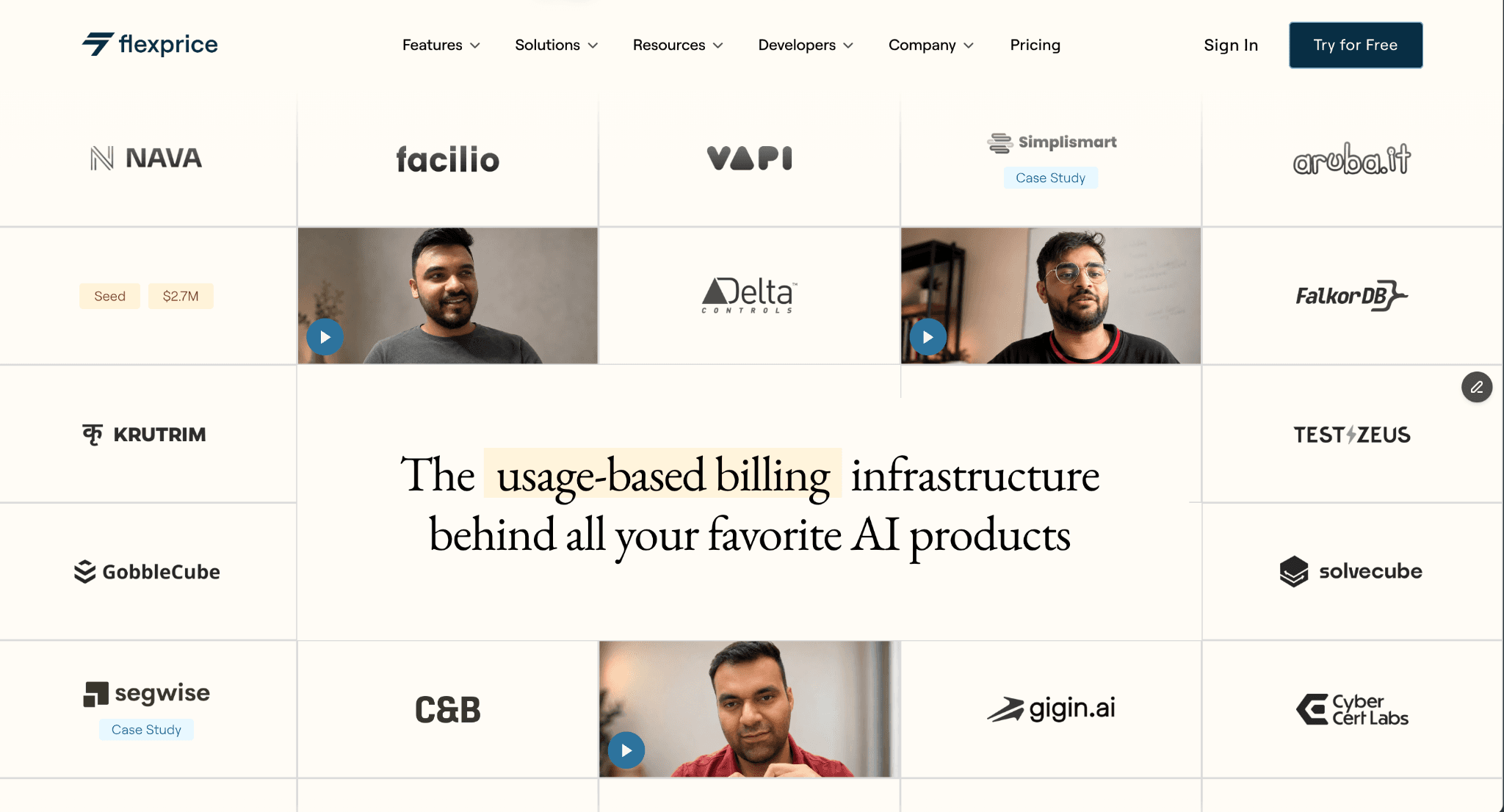 Flexprice is the usage based billing infrastructure for AI products