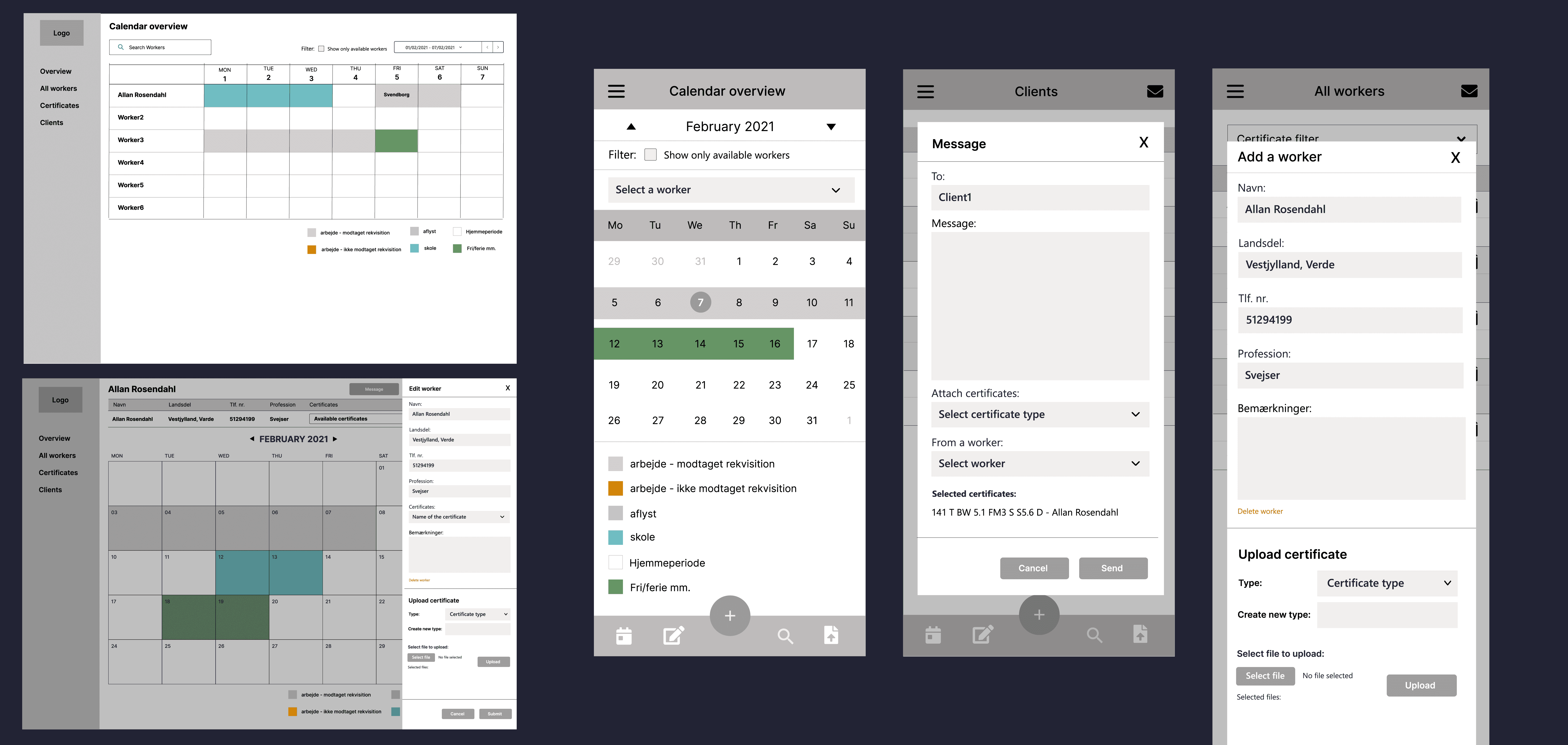Tejnsmed – Warehouse Management & CRM for Managing Temporary Workers