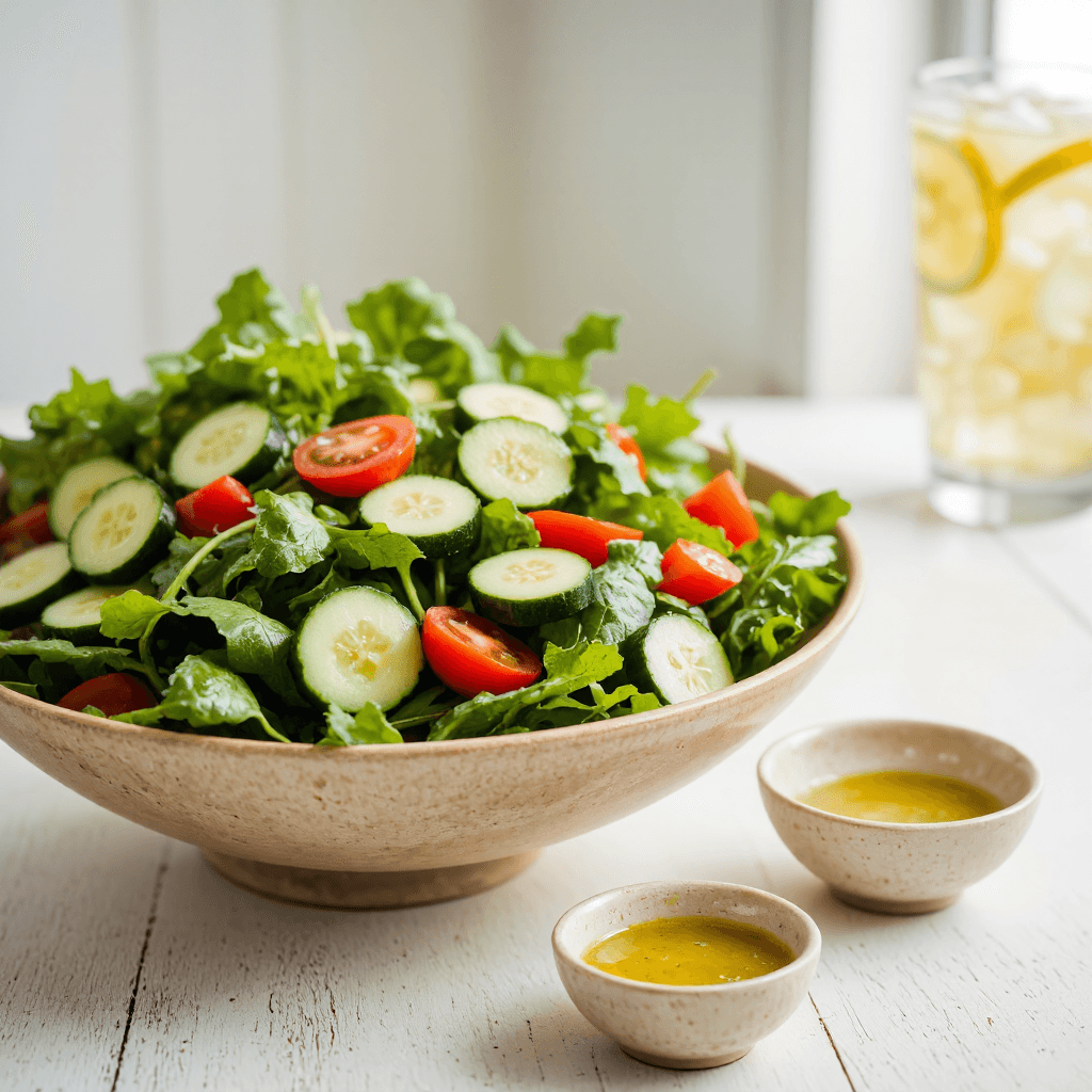product photography of Salad