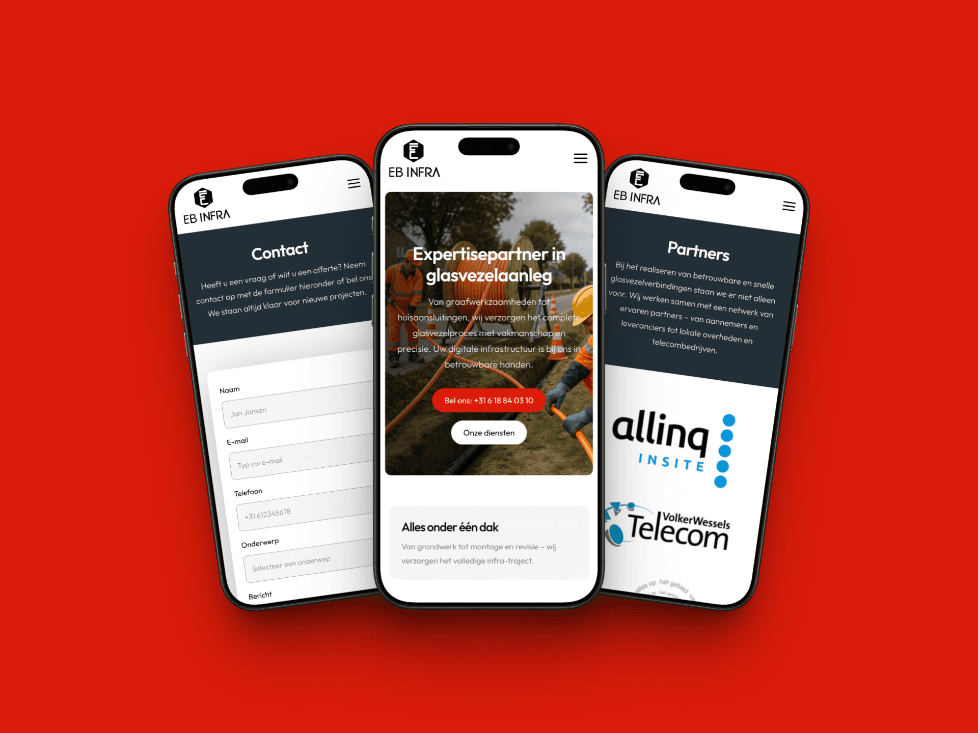 Irene Webflow template project image