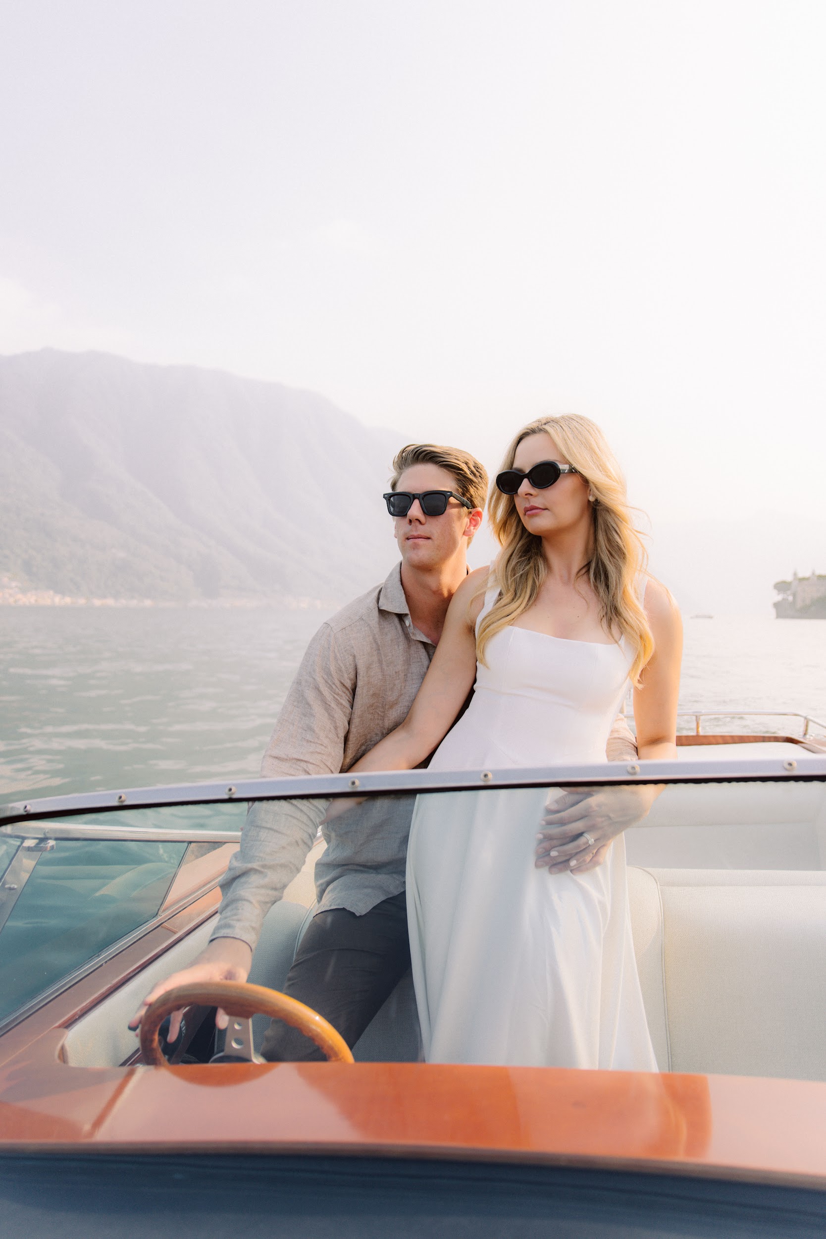 Irina Kostash - Lake Como Photographer - Lake Como Boat 