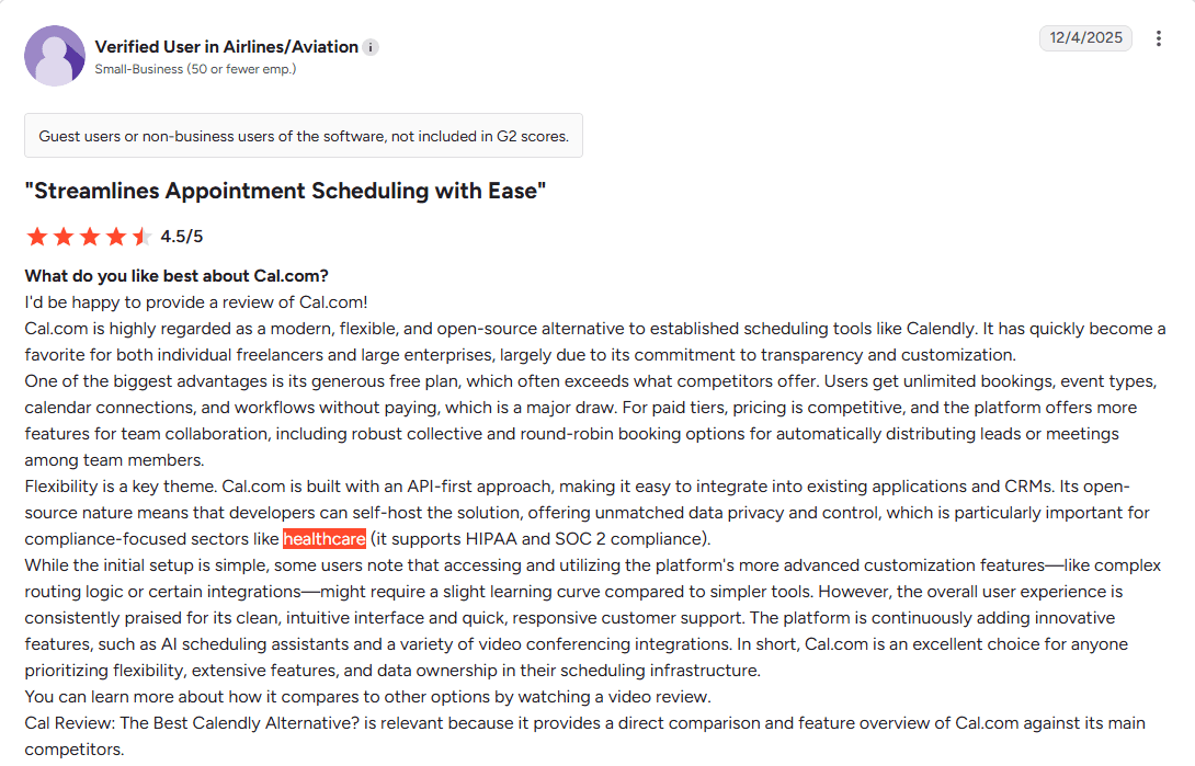 Review of Cal.com