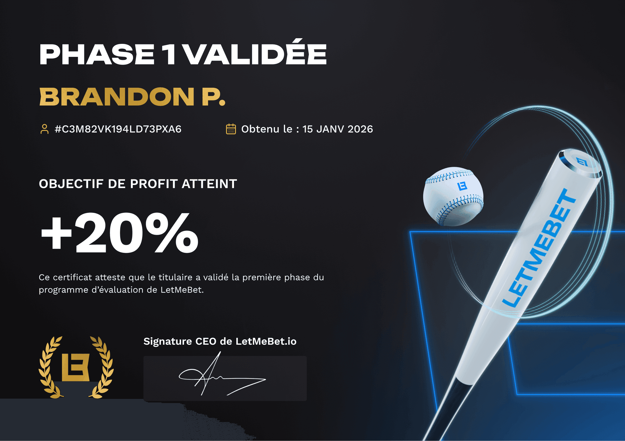 Phase 1 Brandon LetMeBet