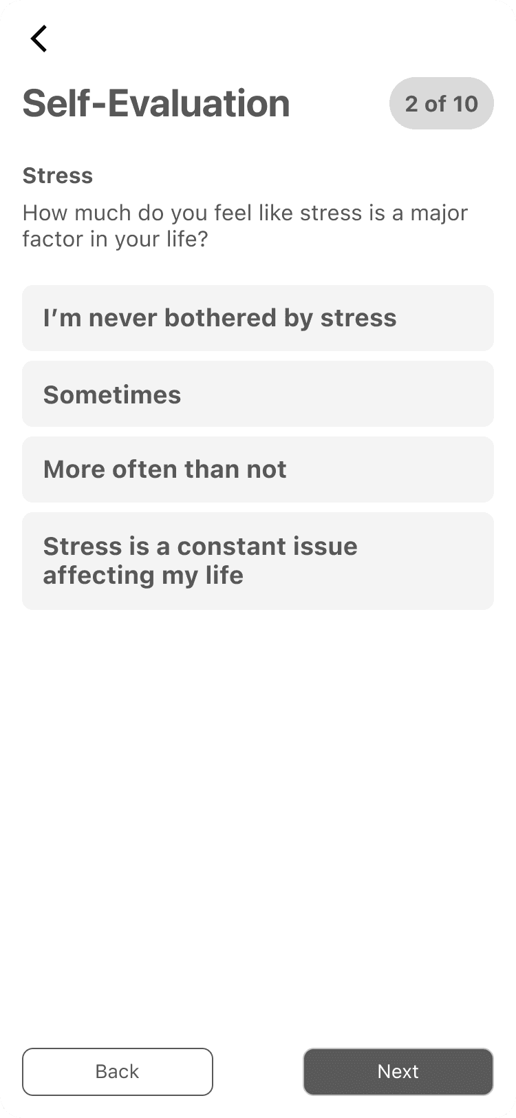 Self-evaluation question #2 page