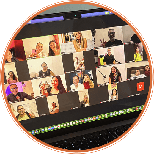 Videollamada de sesiones online