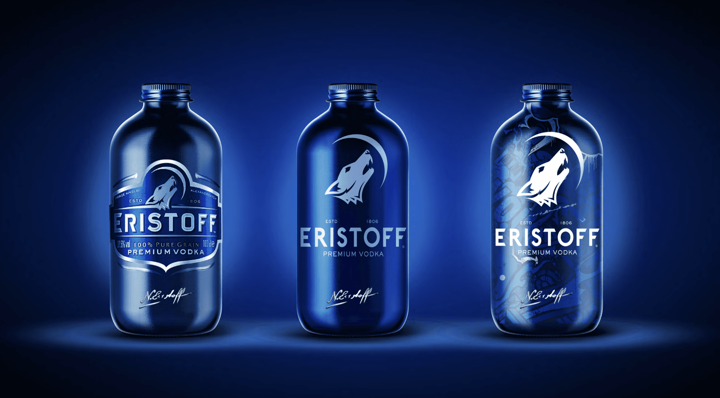 Black and white wave